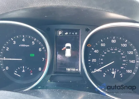 2017 Hyundai Santa Fe Sport 2.0T from USA, damaged, VIN 5XYZU4LA5HG484194